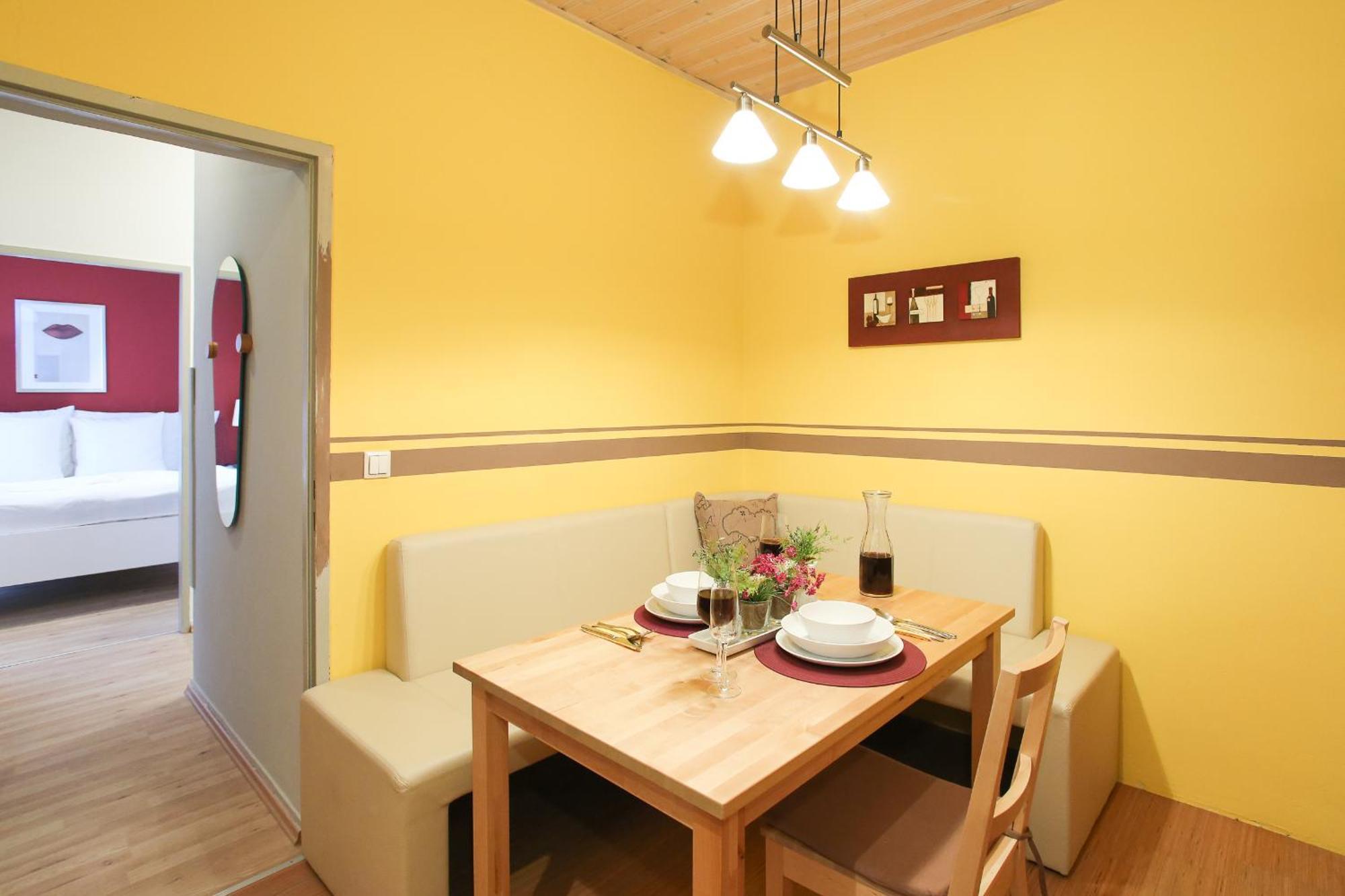 Mozart Apartments Vídeň Pokoj fotografie